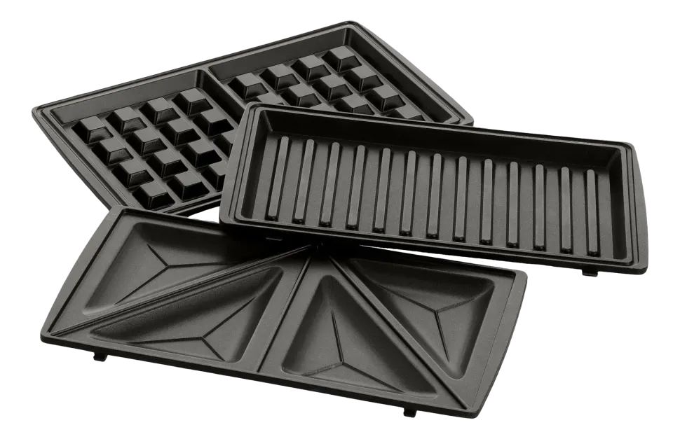 Tosti- En Wafelijzer Greenchef Greenchef 3-In-1 Grill Sandwich/Waffle/Panini Maker Sky Blue