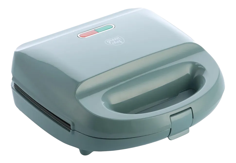 Tosti- En Wafelijzer Greenchef Greenchef 3-In-1 Grill Sandwich/Waffle/Panini Maker Sky Blue