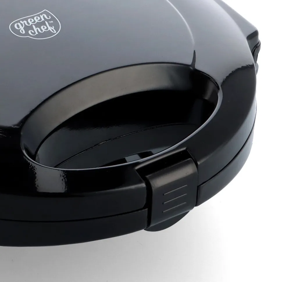 Tosti-ijzer Greenchef Sandwich Pro Black