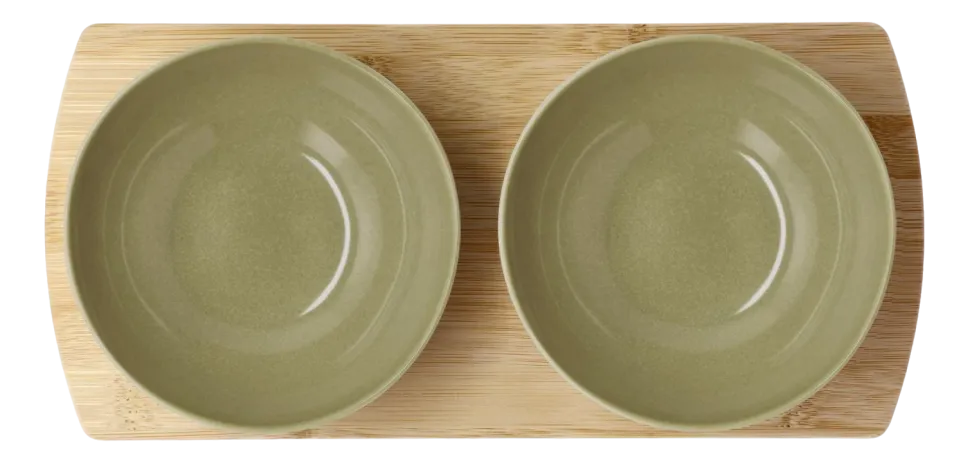 Tray Met Kommetjes Villa Collection Shoku Pure Green 28,5 x 13 cm