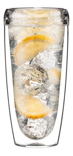 Tumbler Bodum Pavina To Go Transparent 600 ml (Set van 2)