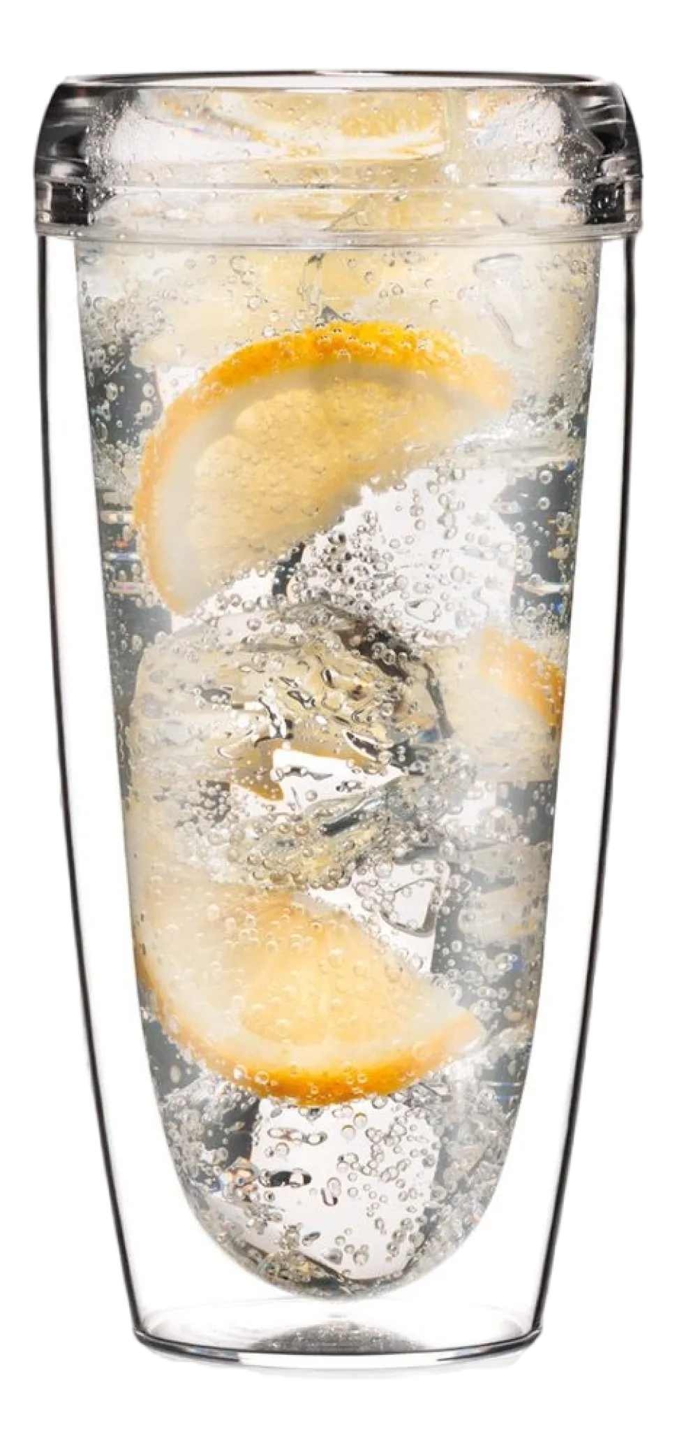 Tumbler Bodum Pavina To Go Transparent 600 ml (Set van 2)