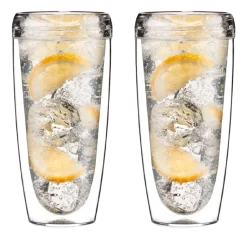 Tumbler Bodum Pavina To Go Transparent 600 ml (Set van 2)