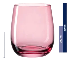 Leonardo Tumbler Sora Multi 360 ml (Set van 6) Best