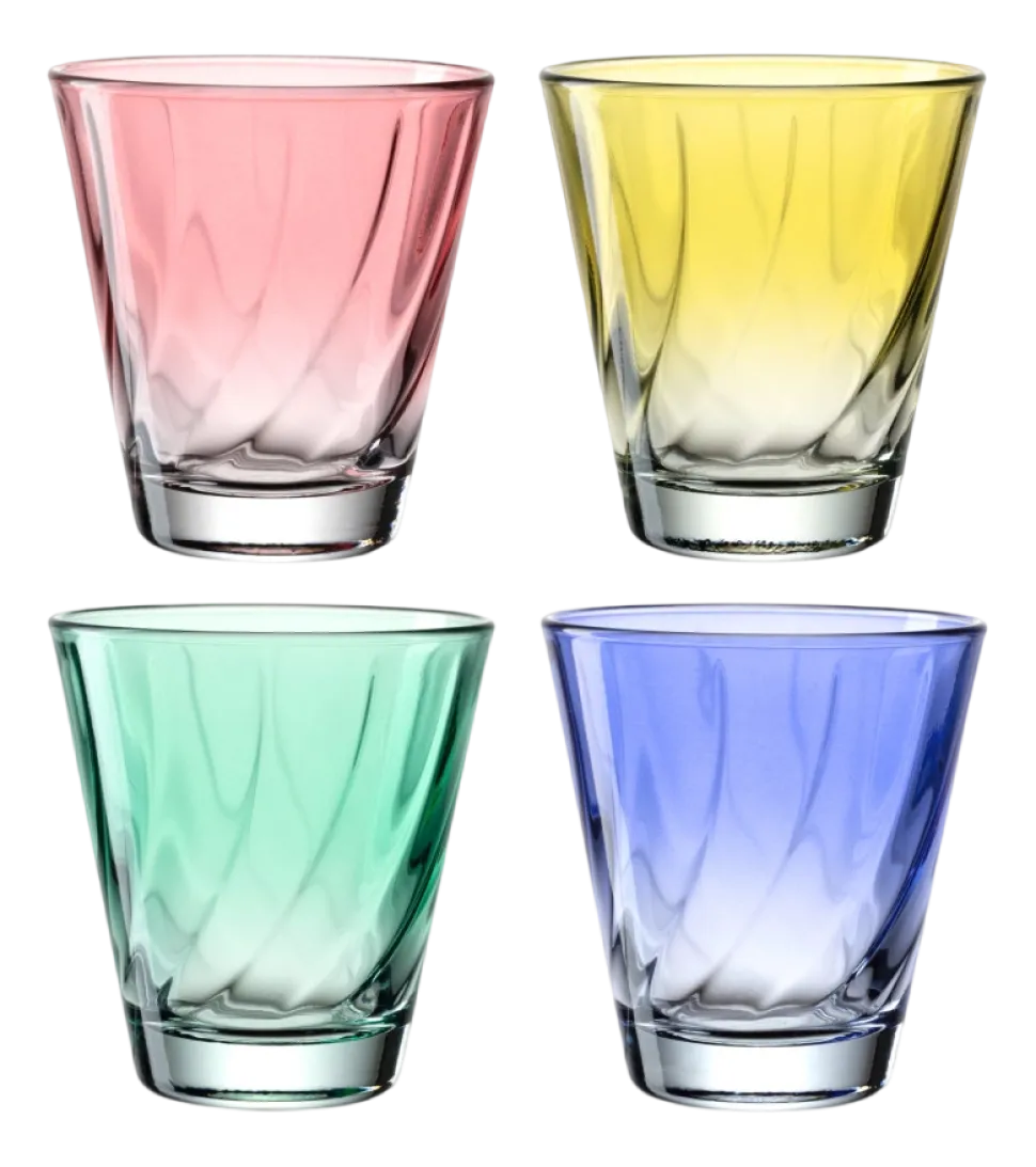 Tumbler Leonardo Twist 215 ml (4-delig)