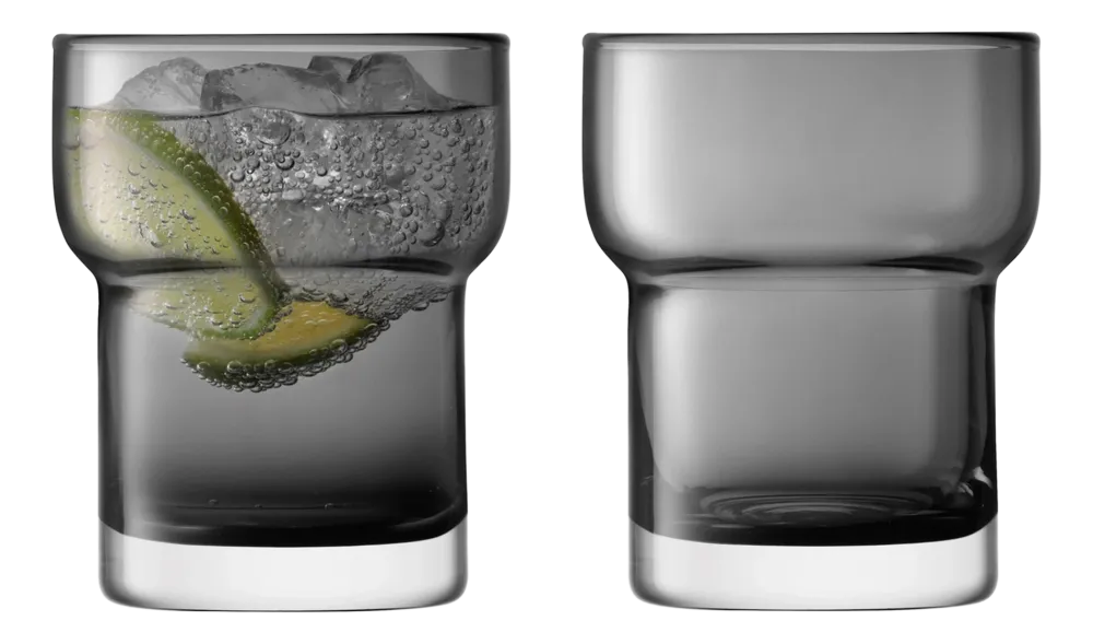 L.S.A. Tumbler Utility Grey 300 ml (Set van 2) Best