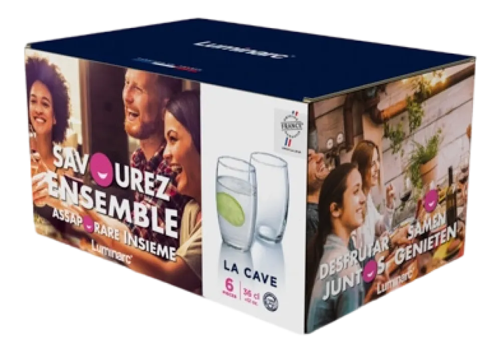 Luminarc Tumbler La Cave 340 ml (Set van 6)