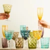 Tumbler POLSPOTTEN Cuttings Multi (Set van 6)