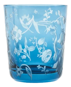 Tumbler Polspotten x Rijksmuseum Scattered Flowers Blue Dark (Set van 2)