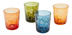 Tumbler Polspotten x Rijksmuseum Scattered Flowers Blue Dark (Set van 2)