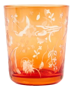 Tumbler Polspotten x Rijksmuseum Scattered Flowers Orange (Set van 2)