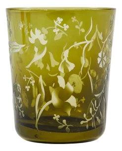 Tumbler Polspotten x Rijksmuseum Scattered Flowers Dark Green (Set van 2)
