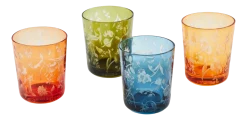Tumbler Polspotten x Rijksmuseum Scattered Flowers Dark Green (Set van 2)