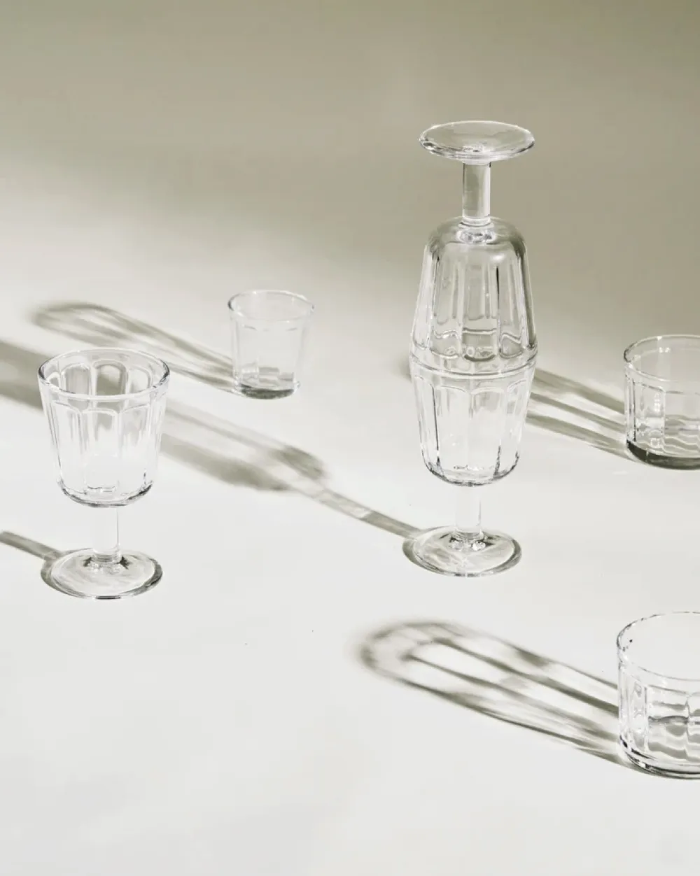 Serax Tumbler Surface glassware by Sergio Herman Transparent 350 ml New