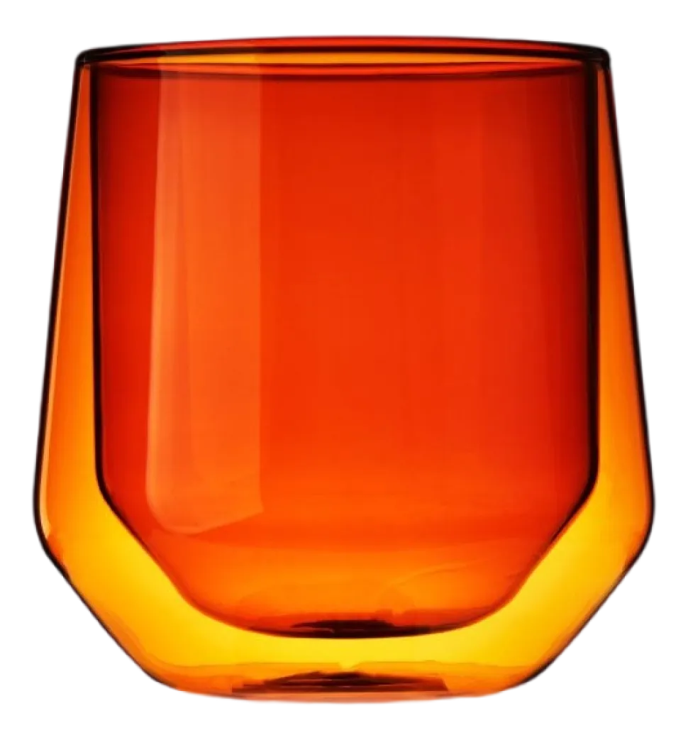 Tumbler Viski Aurora Amber 266 ml (Set van 2)
