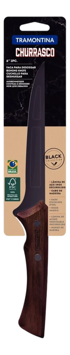 Uitbeenmes Tramontina Churrasco Black 15 cm