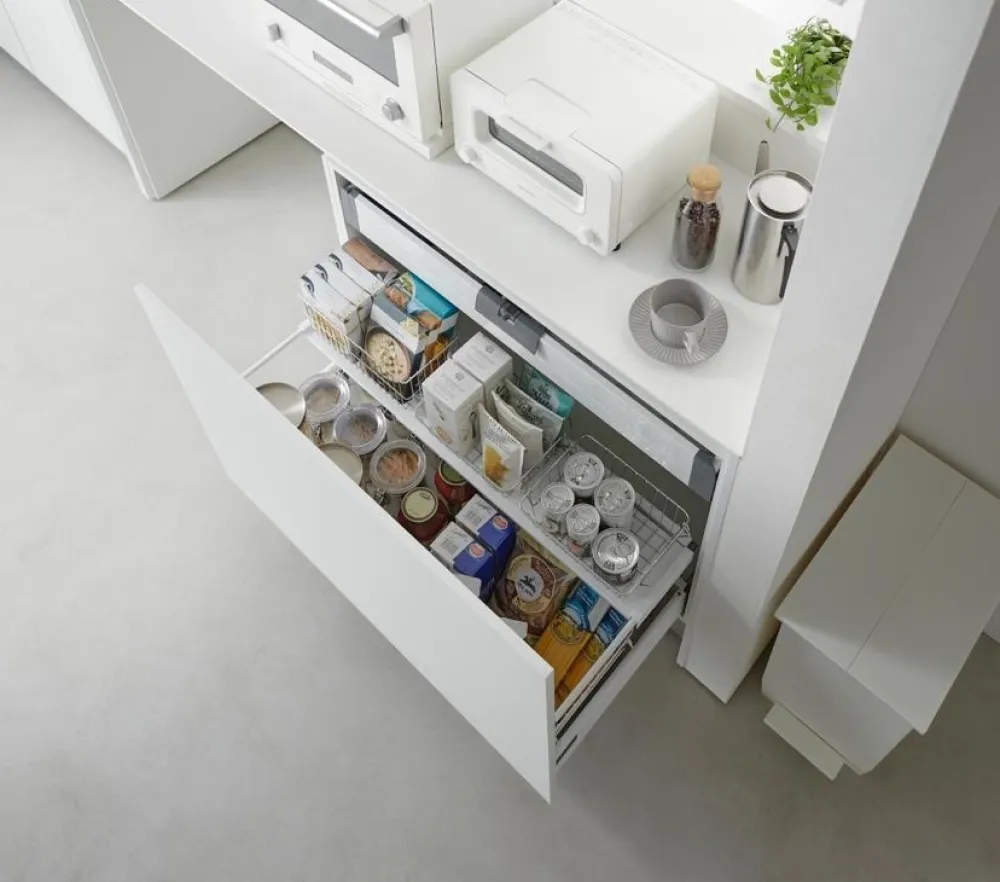 Yamazaki Uitschuifbare Ladeplank Tower White Sale