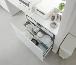 Yamazaki Uitschuifbare Ladeplank Tower White Sale