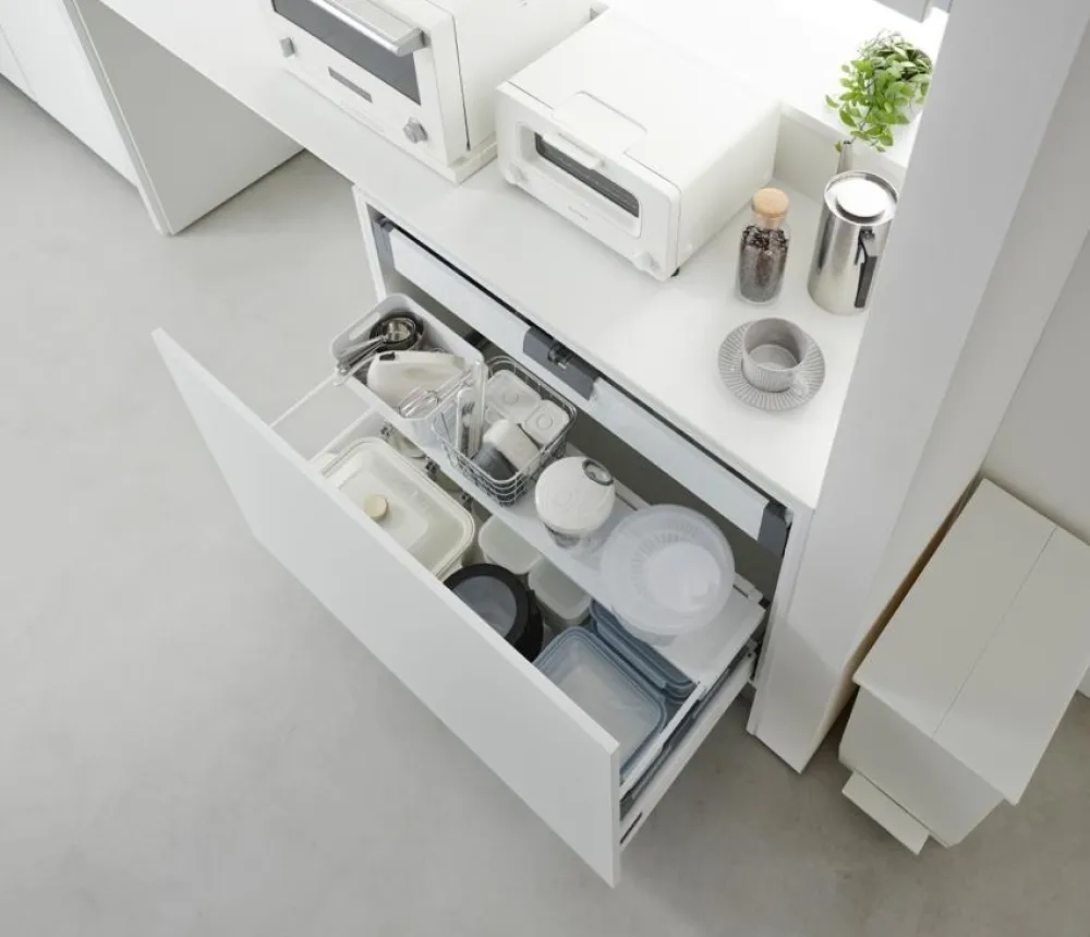 Yamazaki Uitschuifbare Ladeplank Tower White Sale