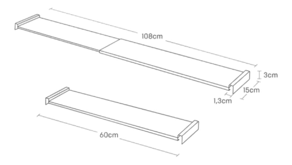 Yamazaki Uitschuifbare Ladeplank Tower White Sale