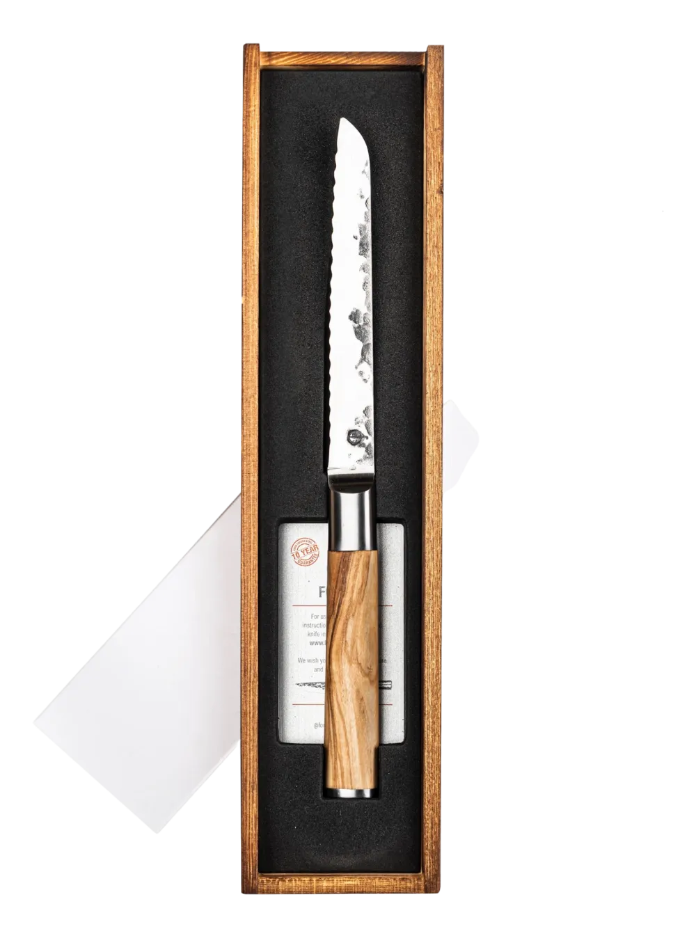 Forged Universeel Mes Olive Gekarteld Best