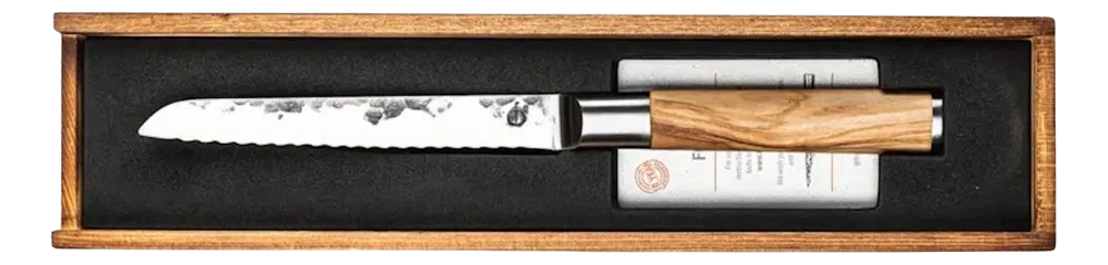 Forged Universeel Mes Olive Gekarteld Best