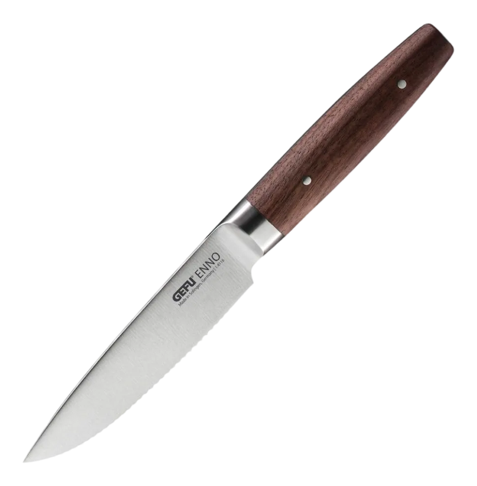 Universeel Mes Gefu Enno Gekarteld Bruin 11,5 cm