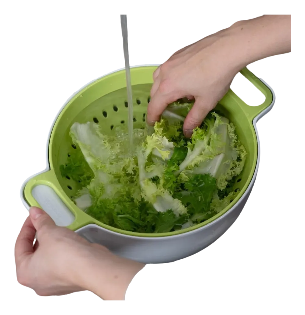Trebonn Vergiet & Schaal Duo-L Wit-Groen Discount