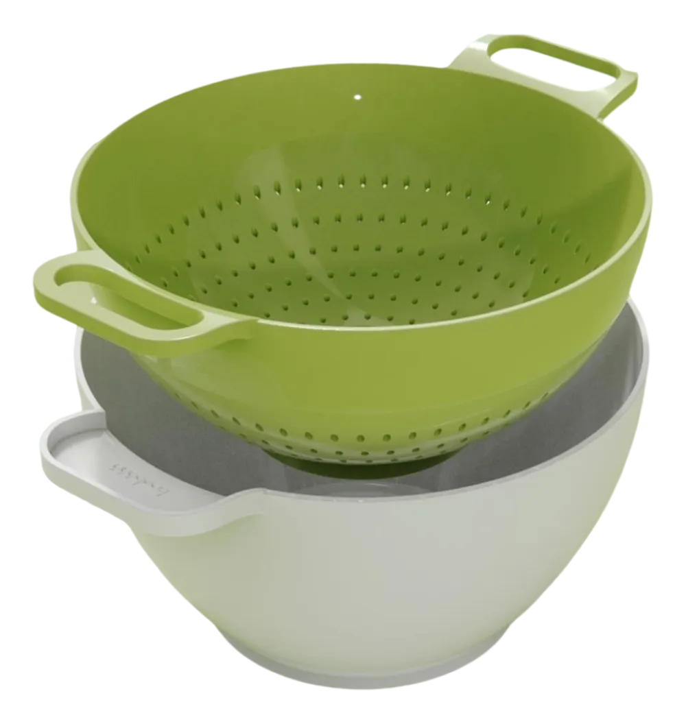 Trebonn Vergiet & Schaal Duo-L Wit-Groen Discount