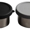 AYA&IDA Vershoudbakje Snack Container Dark Grey / Matte Black 100 ml (Set van 2) Hot