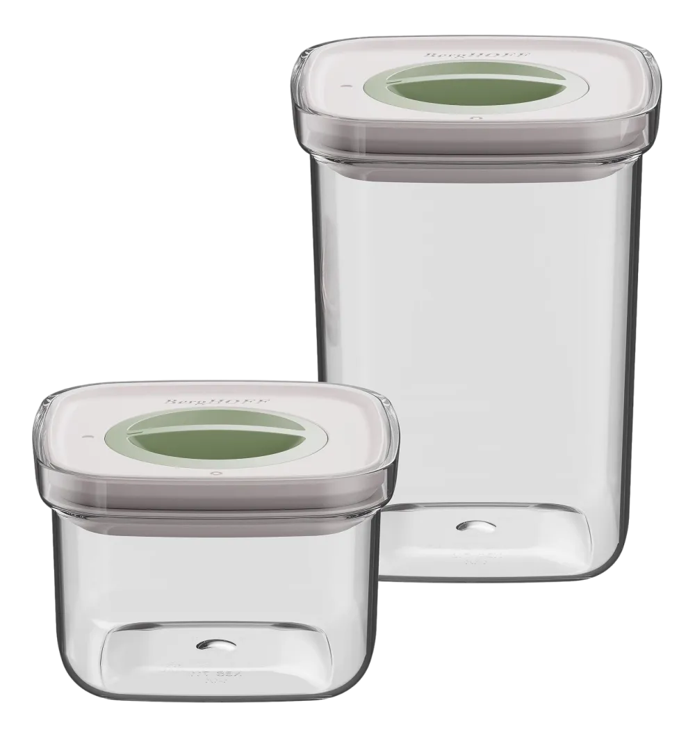 BergHOFF Vershoudbakje Leo Smart Seal 0,4 + (Set van 2) Hot