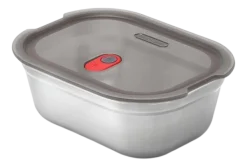 Vershoudbakje Black+Blum Meal Prep Medium Grijs (Set van 3)