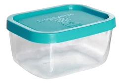 Bormioli Rocco Vershoudbakje Frigoverre Classic Microwave Met Deksel Blauw 13 x 10 cm Discount