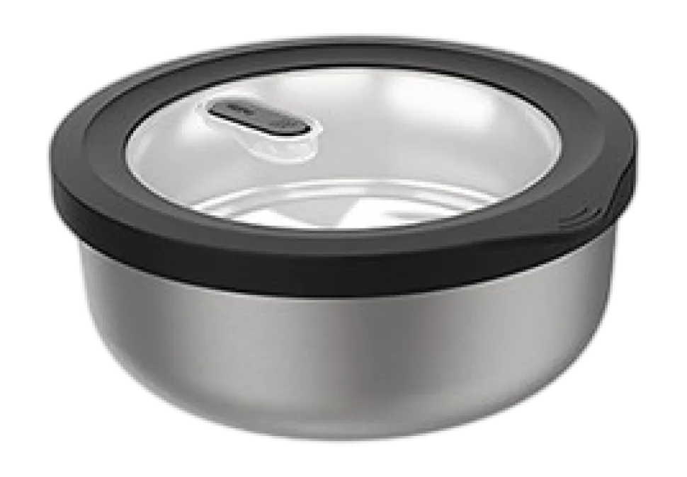 Vershoudbakje Gefu Provido Rond Zilver 500 ml