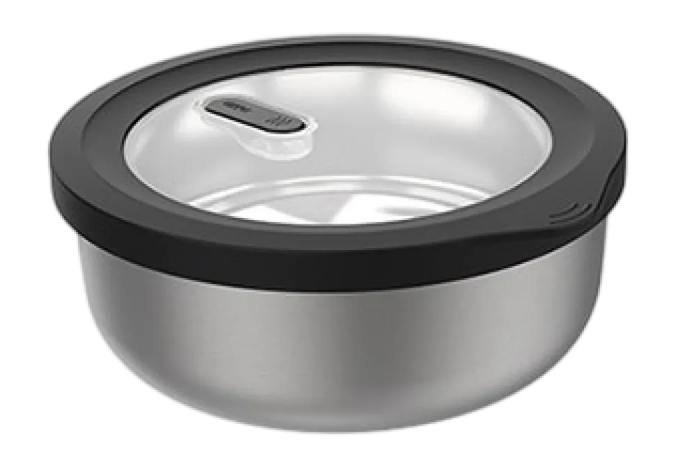 Vershoudbakje Gefu Provido Rond Zilver 1000 ml