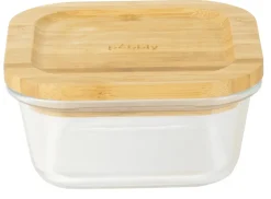 Vershoudbakje Pebbly Vierkant Hout 500 ml
