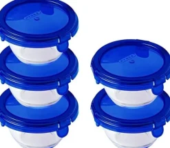 Vershoudbakje Pyrex Cook & Go Rond Transparant 0,2 L