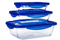 Pyrex Vershoudbakje Cook & Go Rechthoek Transparant 1,9 L Hot