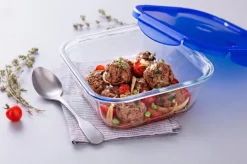 Vershoudbakje Pyrex Cook & Go Vierkant Transparant 1,9 L