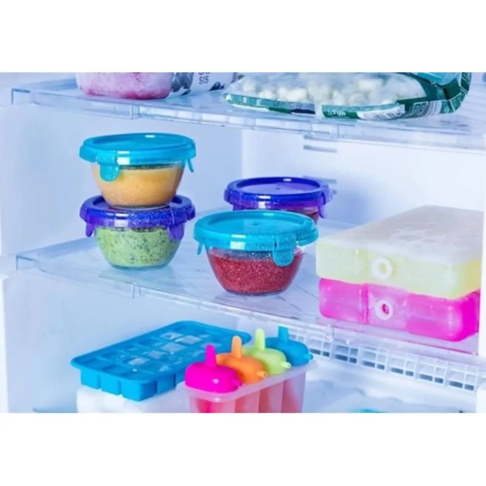 Vershoudbakje Pyrex My First Pyrex Rond Transparant 200 ml (Set van 10)