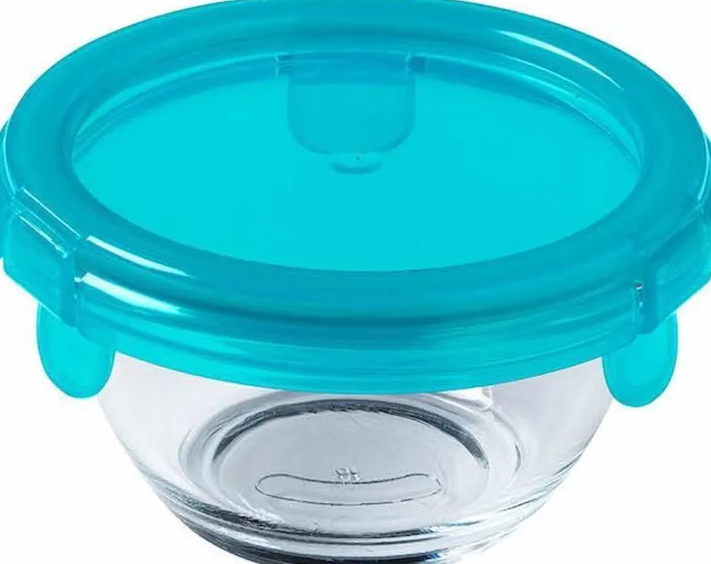 Pyrex Vershoudbakje My First Rond Transparant Blauw 0,2 L Outlet