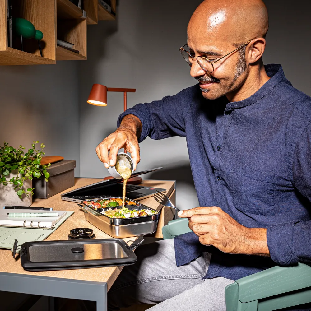 Rosle Vershoudbakje Rösle Flexx 2Go Zilver Best
