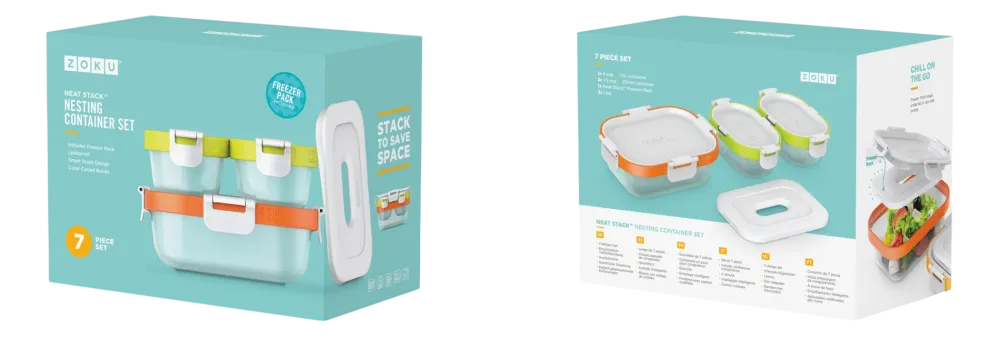 ZOKU Vershoudbakje Neat Stack (7-delig) Discount