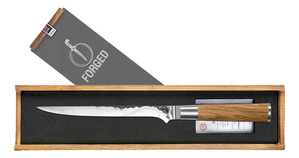 Forged Vis Fileermes Olive 18 cm Clearance