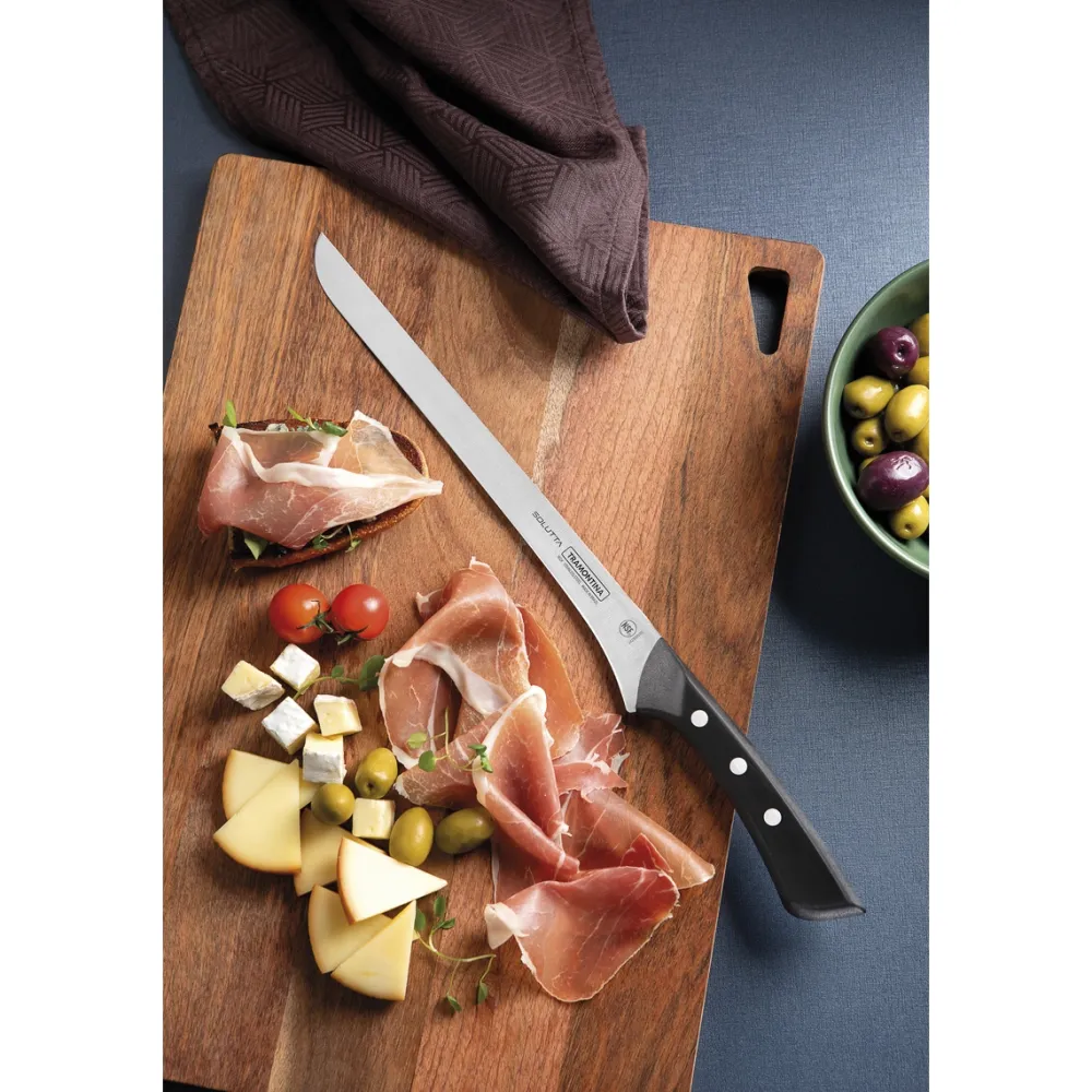 Tramontina Vleesmes Solutta Zwart 15 cm Discount