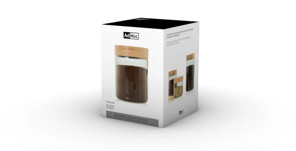 Voorraadbus AdHoc PureJar 800 ml