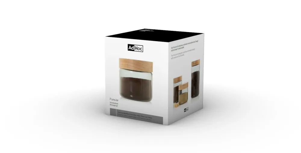 AdHoc Voorraadbus PureJar 500 ml Discount