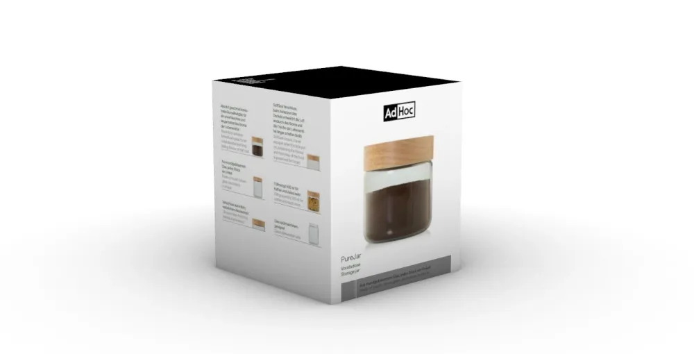 AdHoc Voorraadbus PureJar 500 ml Discount