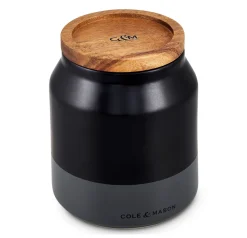 Cole and Mason Voorraadbus Cole & Mason Hinxton Small Ceramic Black/Grey Clearance