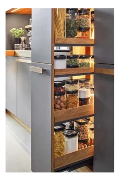 Voorraadbus Gefu Pantry Transparant (4-delig)